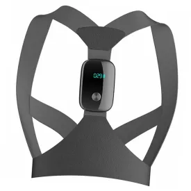 1 Set Smart Hunchback Posture Shoulder Support Belt Ergonomic Vibration Brace for Office Home Driving Sports