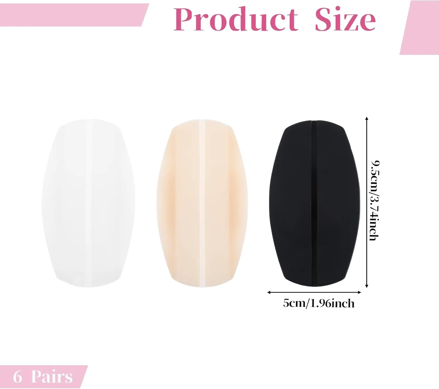 12Pcs Bra Strap Gel Pads Non Slip Shoulder Pads Bra Strap Cushion Pads Relieve Pain Shoulder Pads Bra Strap Pads Soft
