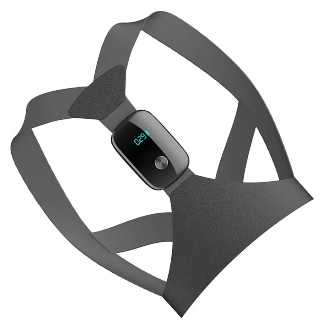 1Set Smart Hunchback Posture Upper Brace for Adults Vibration Shoulder Support Belt for Improved Posture and Comfort