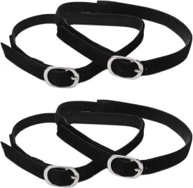 2 Pairs Shoe Straps,Detachable Ankle Straps,Adjustable PU Leather Shoes Belt Band for Women Girls Holding Loose Heels
