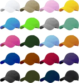 20 Pack Baseball Cap Blank Trucker Hats Bulk Wholesale Hats Adjustable Plain for Men Women