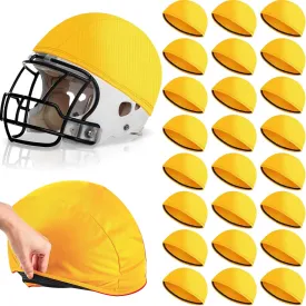 24 Pieces Football Scrimmage Helmet Cover Helmet Scrimmage Cap for Youth Adult Football Lacrosse Hockey Practice Training 24 Pieces Football Scrimmage Helmet Cover Helmet Scrimmage Cap for Youth Adult Football Lacrosse Hockey Practice Training