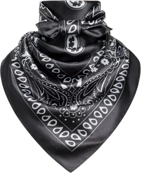 35" Men's Cowboy Scarf - Oversized Western Bandana Neckwear, Large Square Scarf with Gift Packaging 35" Men's Cowboy Scarf - Oversized Western Bandana Neckwear, Large Square Scarf with Gift Packaging