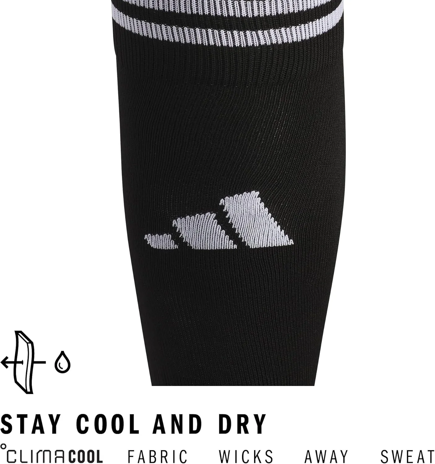 adidas Unisex Copa Zone Cushion 5 OTC, Soccer Socks, Mens Compression Workout Socks, Over The Calf