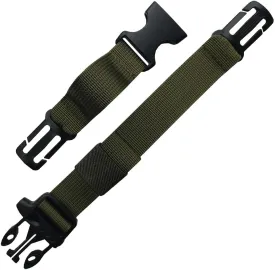 Adjustable Backpack Chest Strap Nylon 1 Inch WebbingSternum Straps for Backpack(Army Green)