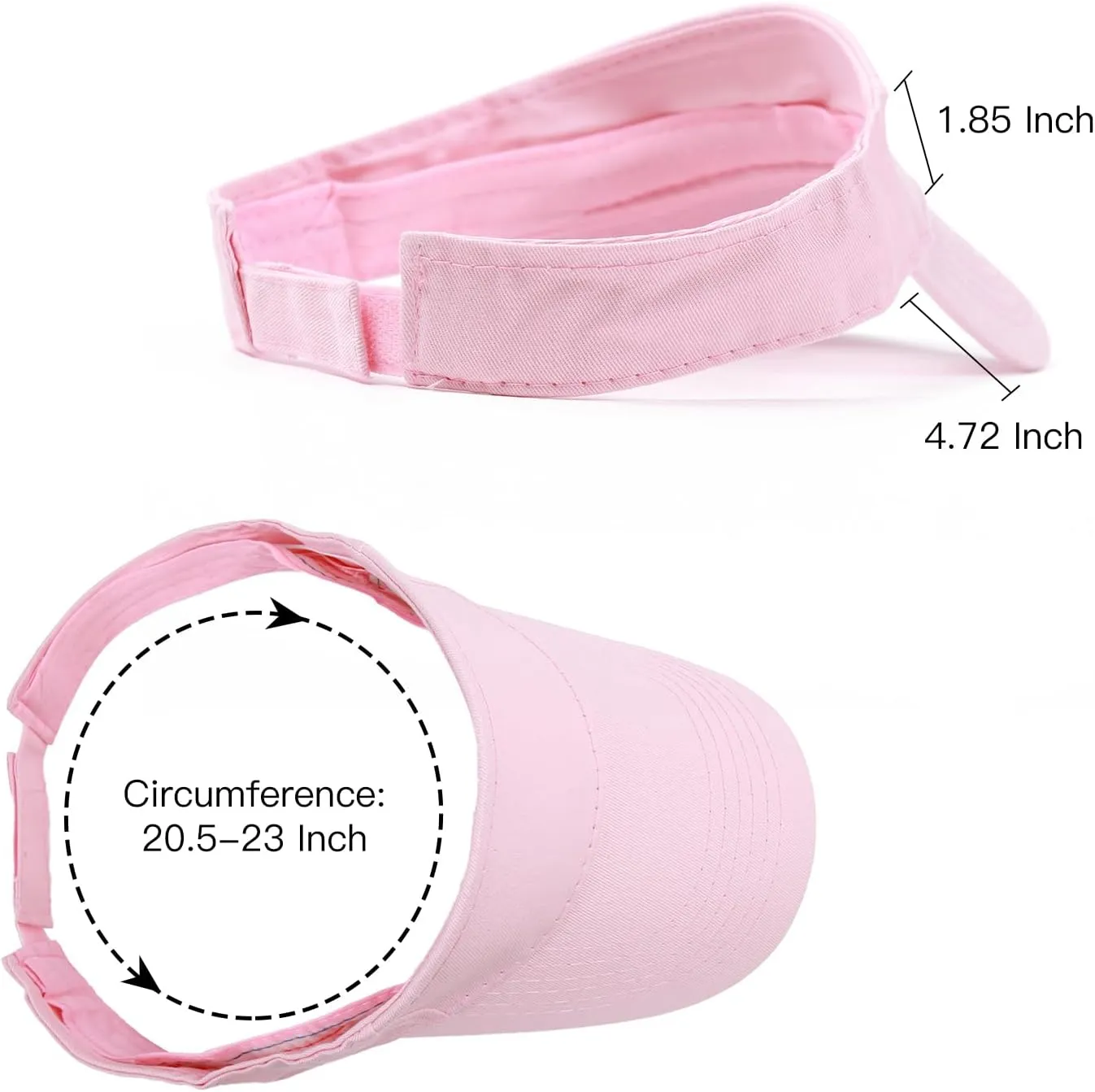 ANDICEQY Sport Sun Visor Hats Adjustable Empty Top Baseball Cap Cotton Ball Caps for Women and Men