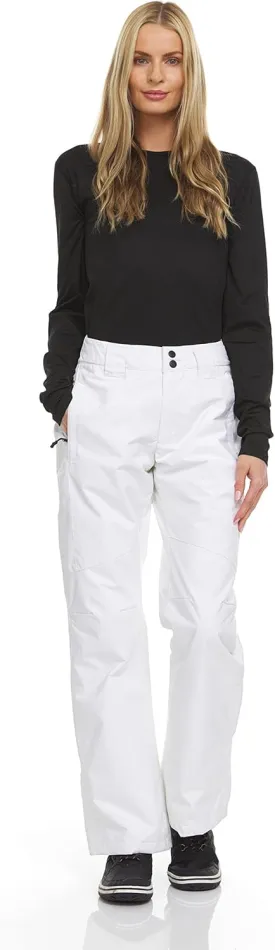 Arctic Quest womens Snow Ski Pants Water Resistant Softshell Insulated Flare for Snowboarding Hiking Winter Outdoor Pants