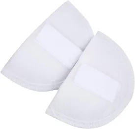 ARTIBETTER 1 Pair Sponge Shoulder Pads Sewing Shoulder Pads Non Slip Shoulder Protectors White