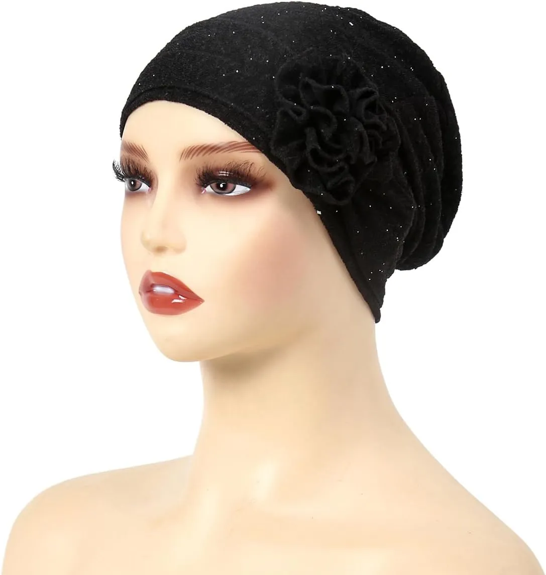 AZJ Chemo Headwear for Women Cancer Hats Caps Head Coverings for Women Chemo