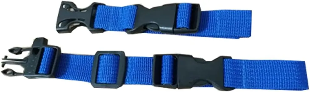 Backpack Chest Strap- Nylon - Adjustable Universal (blue)