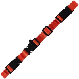 Backpack Chest Strap - Nylon - Adjustable Universal Chest Strap (Orange)