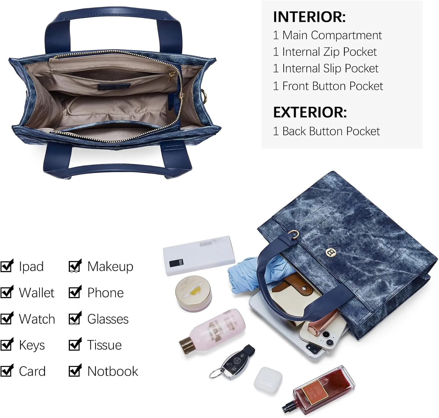 BOSTANTEN Small Tote Bag for Women Crossbody Trendy Purses Vegan Leather Satchel Handbags with Shoulder Strap