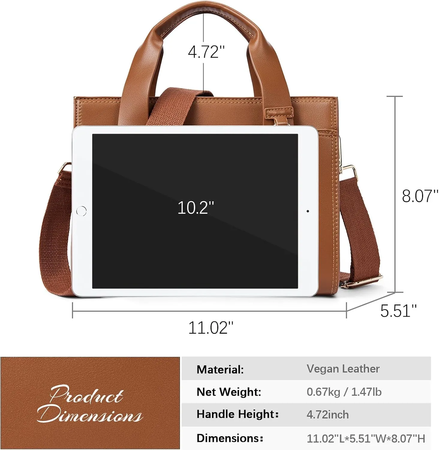 BOSTANTEN Small Tote Bag for Women Crossbody Trendy Purses Vegan Leather Satchel Handbags with Shoulder Strap