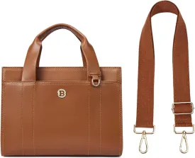 BOSTANTEN Small Tote Bag for Women Crossbody Trendy Purses Vegan Leather Satchel Handbags with Shoulder Strap