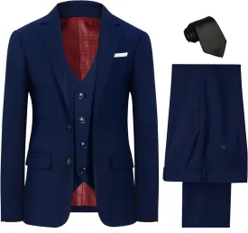 Boys' Formal Suit Set, with Suspenders, Adjustable Waist Boys' Formal Suit Set, with Suspenders, Adjustable Waist