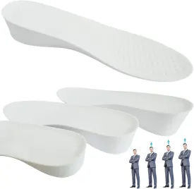 Brandone Height Insoles Shoes Men 3 Inch,Height Boosters,Shoe Lifts for Women,Boost Height Shoes Men,Heel Lifts,Orthopedic High Pads,Insoles That Make You Taller (10.8''Lx2.4''UP) (1PAIR)