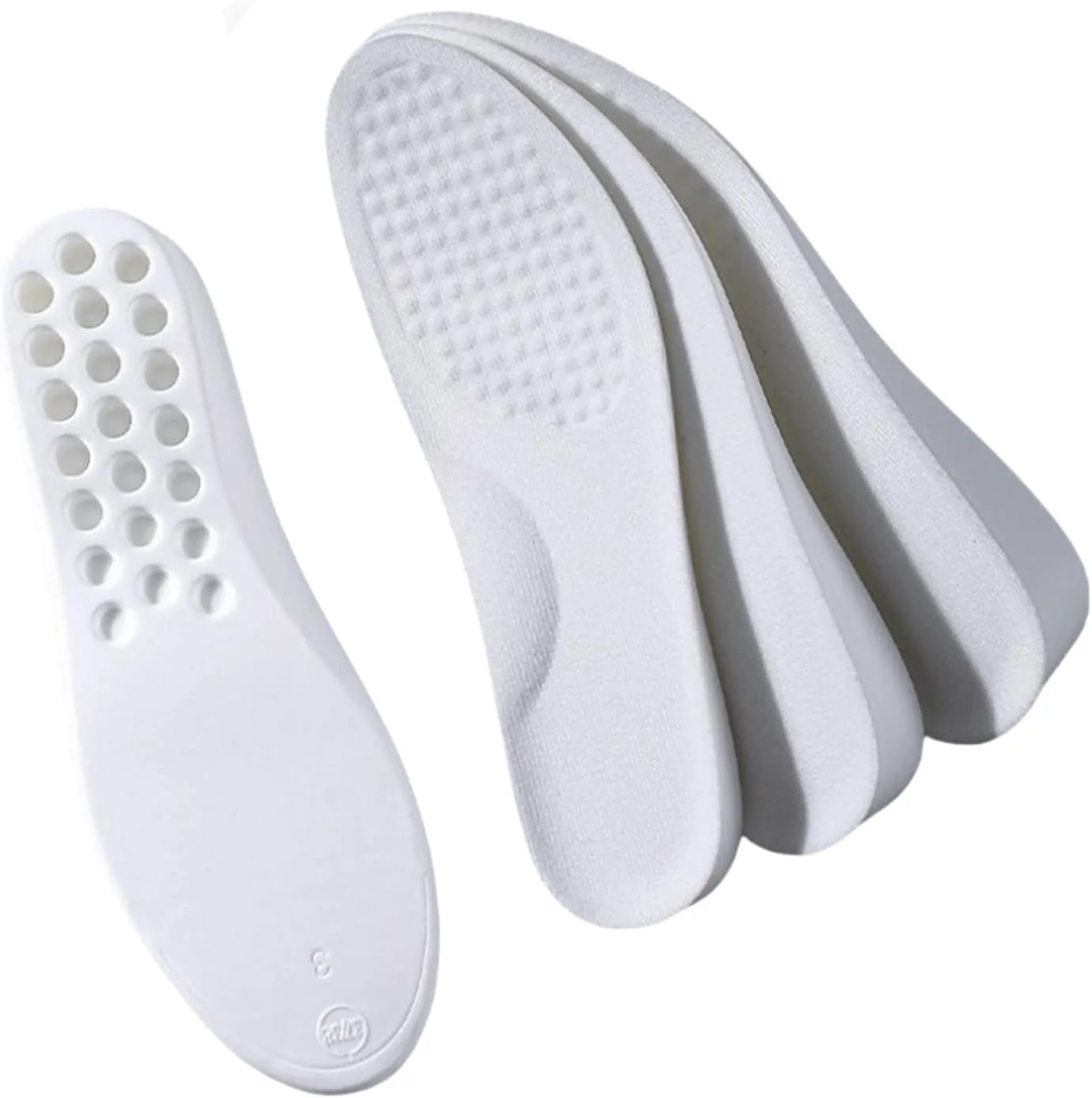 Brandone Height Insoles Shoes Men 3 Inch,Height Boosters,Shoe Lifts for Women,Boost Height Shoes Men,Heel Lifts,Orthopedic High Pads,Insoles That Make You Taller (10.8''Lx2.4''UP) (1PAIR)