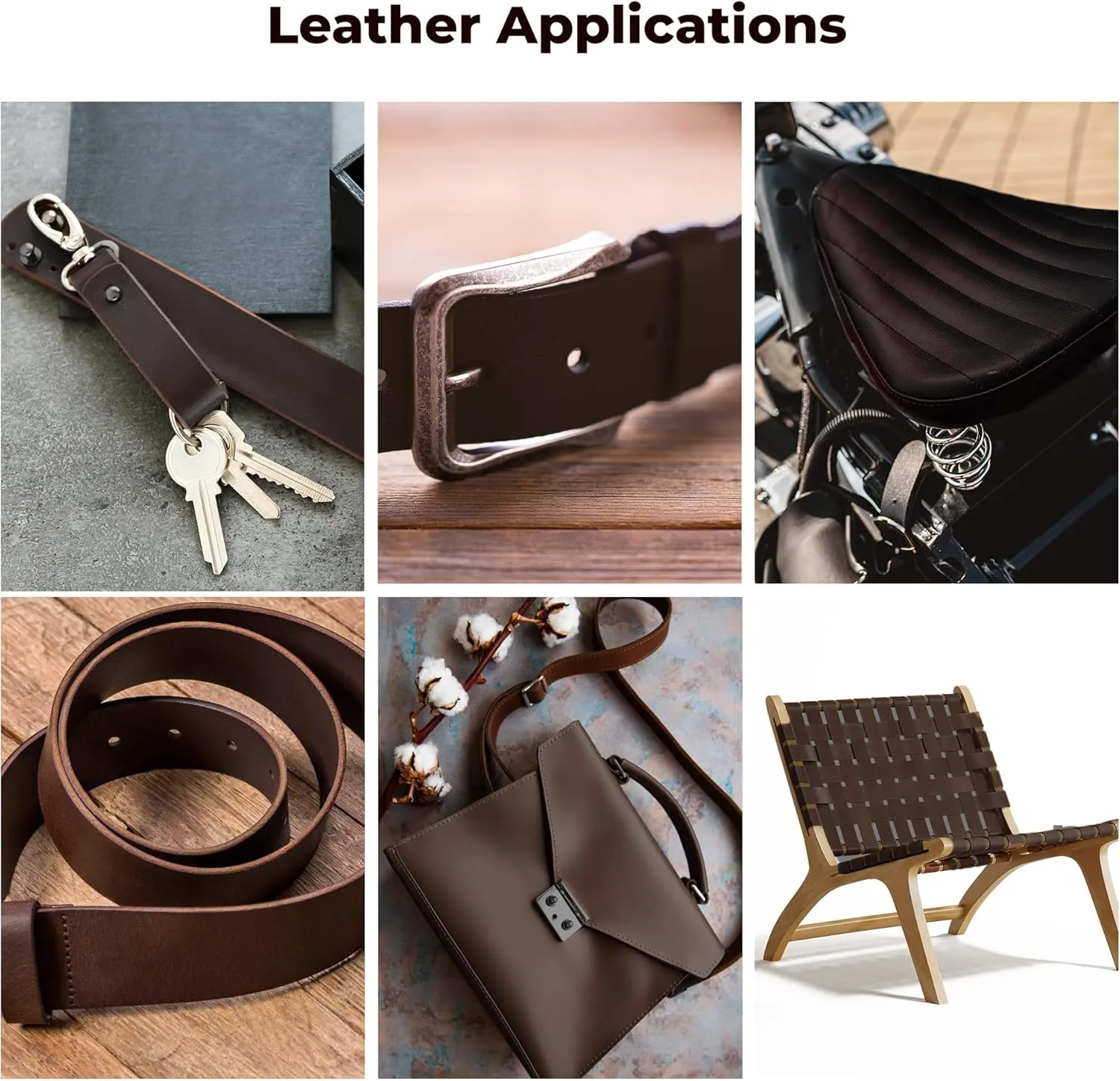 ELW 5-6 oz (2-2.4mm) Bourbon Brown Straps, Belts, Strips 1" Wide X 50" Length (2.5cm x 1.27m) Full Grain Leather Crazy Horse Belt Medium DIY Craft, Pet Collars, Blanks, Accessory, Jewelry, Wrapping