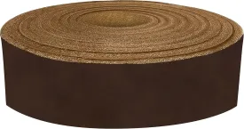 ELW 5-6 oz (2-2.4mm) Bourbon Brown Straps, Belts, Strips 1" Wide X 50" Length (2.5cm x 1.27m) Full Grain Leather Crazy Horse Belt Medium DIY Craft, Pet Collars, Blanks, Accessory, Jewelry, Wrapping