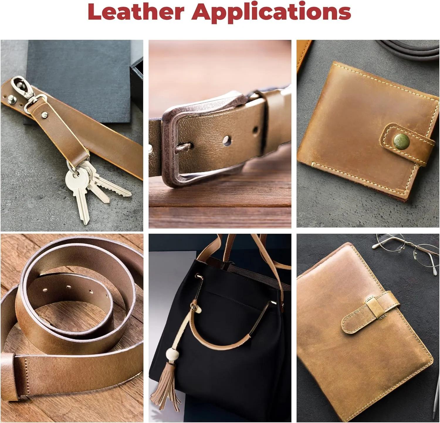 ELW 5-6 oz (2-2.4mm) Tobacco Brown Straps, Belts, Strips 2" Wide X 72" Length (5.1cm x 1.83m) Full Grain Leather Crazy Horse Belt Medium DIY Craft, Pet Collars, Blanks, Accessory, Jewelry, Wrapping
