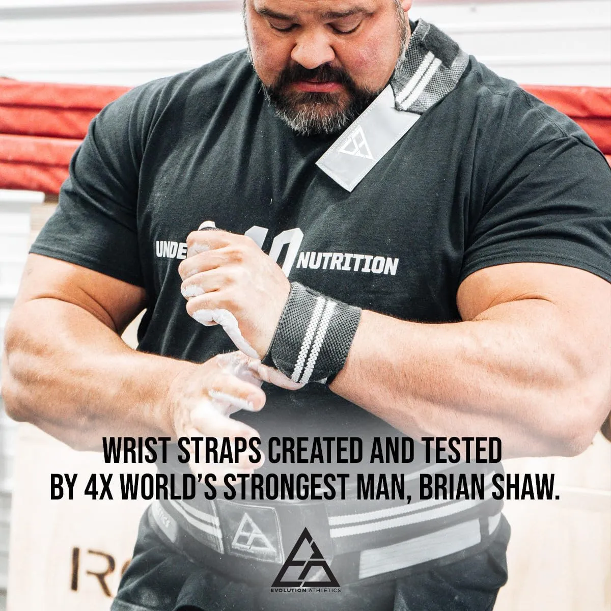 Evolution Athletics Sport Lifting Wraps and Straps for Weightlifting, Powerlifting, Strength Training
