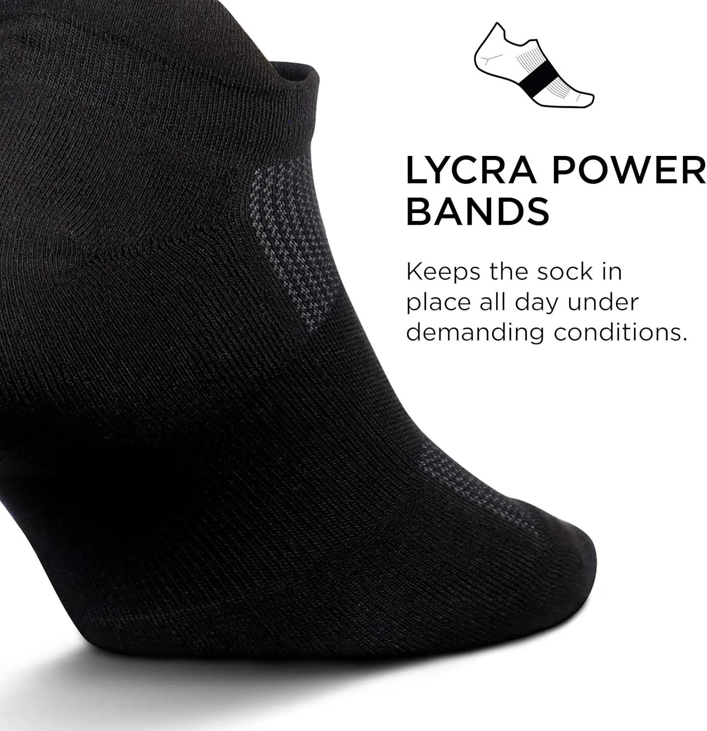 Feetures High Performance Max Cushion Ankle Sock - Tab Socks for Women & Men with Heel Tab