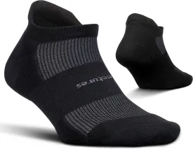 Feetures High Performance Max Cushion Ankle Sock - Tab Socks for Women & Men with Heel Tab