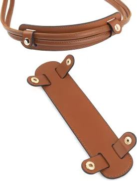 Framendino, Replacement Shoulder Strap Pad Adjustable Detachable Leather Cover for Bag