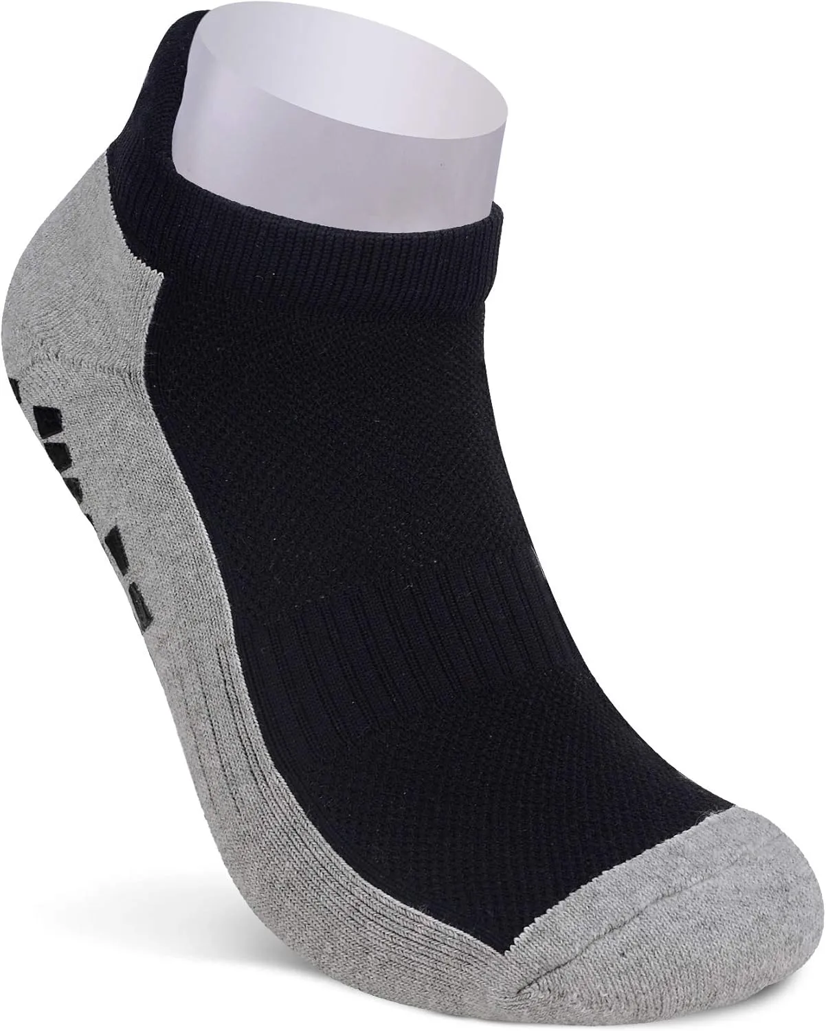 JHM No Show Short Cut Low Cut Anti Slip Non Slip,Non Skid Slipper Hospital,Sport,Athletic Socks with grips