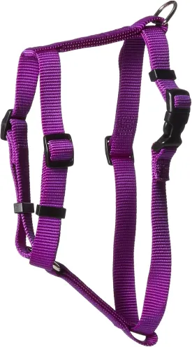 Kwik Klip Adjustable Nylon Pet Harness, Purple, Medium