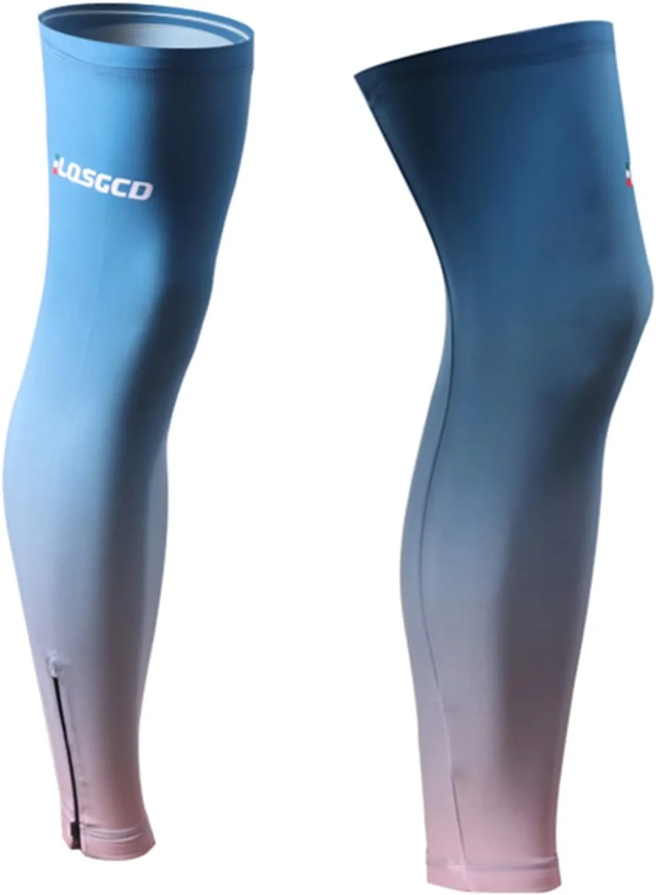 Meicynhoger Cycling Leg Warmers UV Protection for Men & Women,Cooling Compression Leg Sleeves for Sports