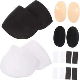 Non Slip Sponge Shoulder Pads for Women Enhance Your Suit and Includes Skin Tone Sponge Options for Blazers and Costumes