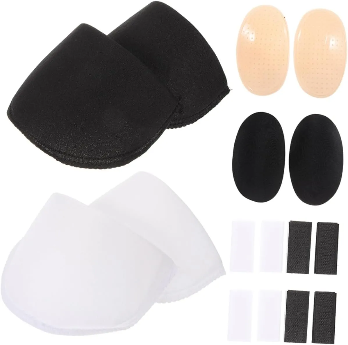 Non Slip Sponge Shoulder Pads for Women Enhance Your Suit and Includes Skin Tone Sponge Options for Blazers and Costumes