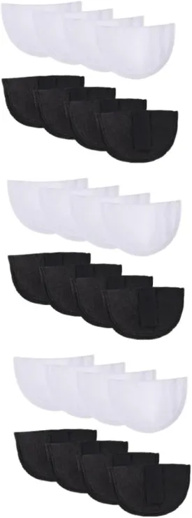 NUOBESTY 3sets Shoulder Pads for Women Memory Foam Shoulder Pads Slip-on for Enhancement Breathable Reusable 4pairs*3