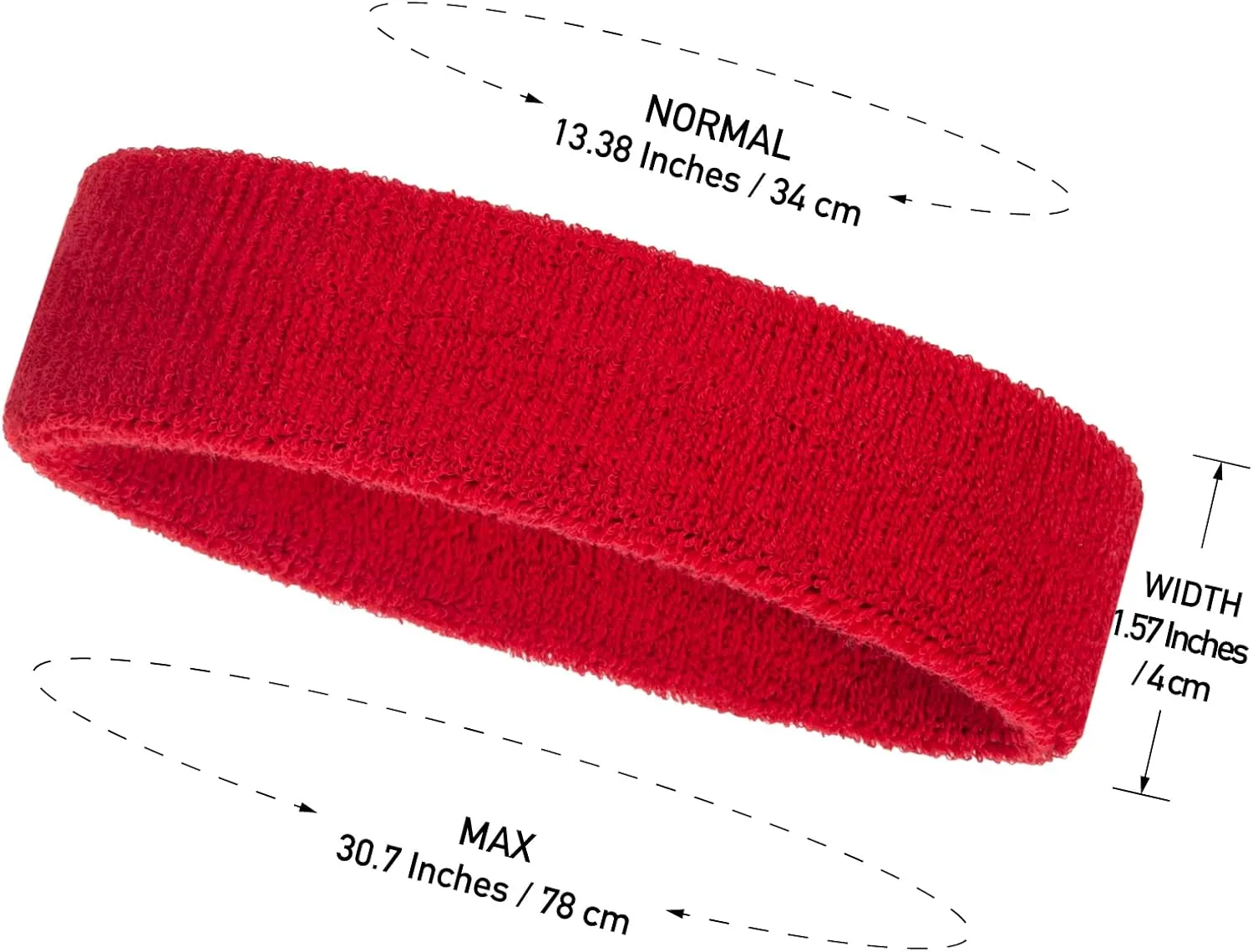 ONUPGO Kids Sweatbands Toddler Headband Wristband Set - Athletic Cotton Baby Sweat Band for Kids Youth Baby (1 Headband   2 Wristbands)