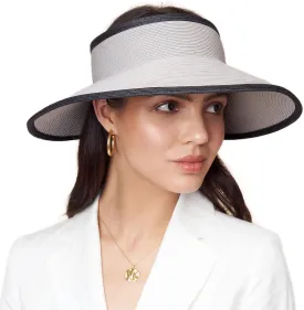 Pineapple&Star Vienna Visor Womens Summer Sun Straw Packable UPF 50  Beach Hat Pineapple&Star Vienna Visor Womens Summer Sun Straw Packable UPF 50  Beach Hat