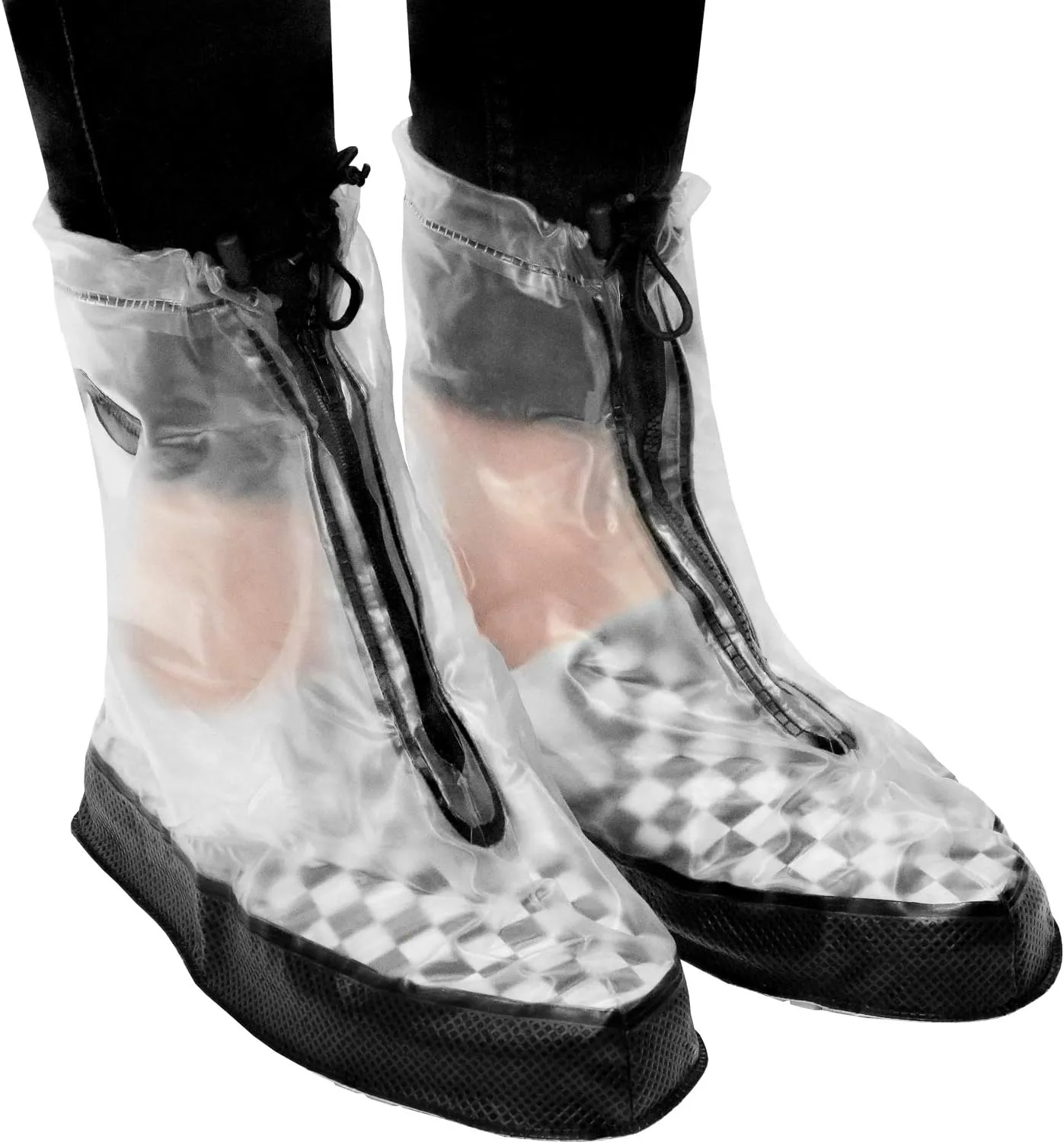 Rain Shoe Covers | Waterproof Shoe Covers for Men Women | Reusable Galoshes Overshoes