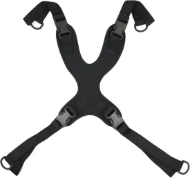 Rehabilitation Advantage Wheelchair Chest Harness with Adjustable Straps, Large