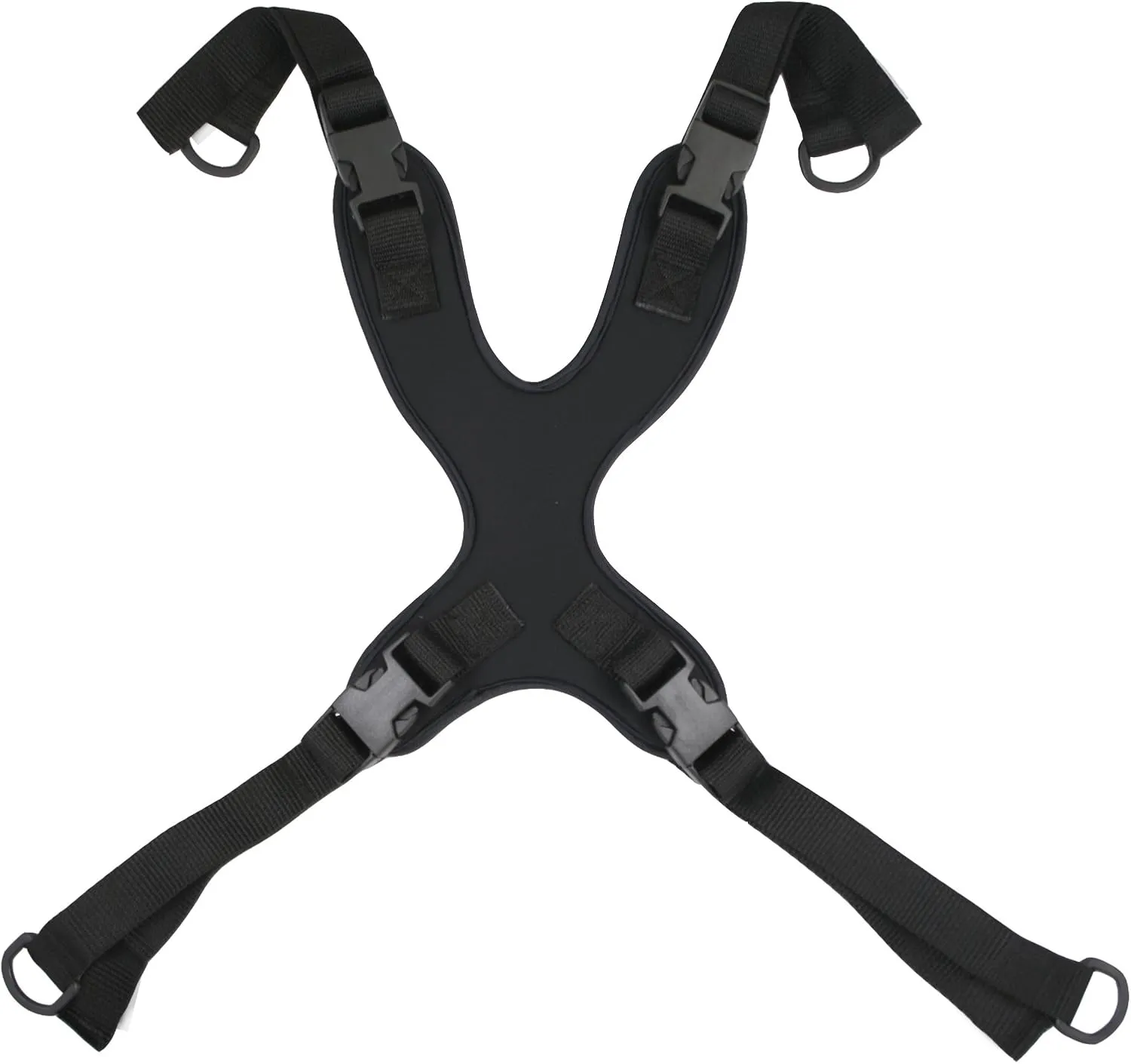 Rehabilitation Advantage Wheelchair Chest Harness with Adjustable Straps, Large