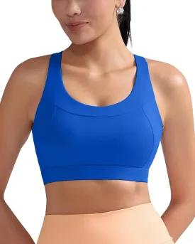RUNNING GIRL Sports Bras for Women High Support,Racerback Molded Cup Sports Bra with Sewn in Pads RUNNING GIRL Sports Bras for Women High Support,Racerback Molded Cup Sports Bra with Sewn in Pads
