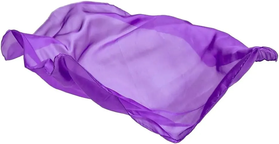 Sarah's Silks Playsilk - 100% Real Silk, Hand Dyed, Bright Colored Play Scarves | Montessori and Waldorf Toys for Dress up, Imaginative, and Pretend Play (35" x 35")