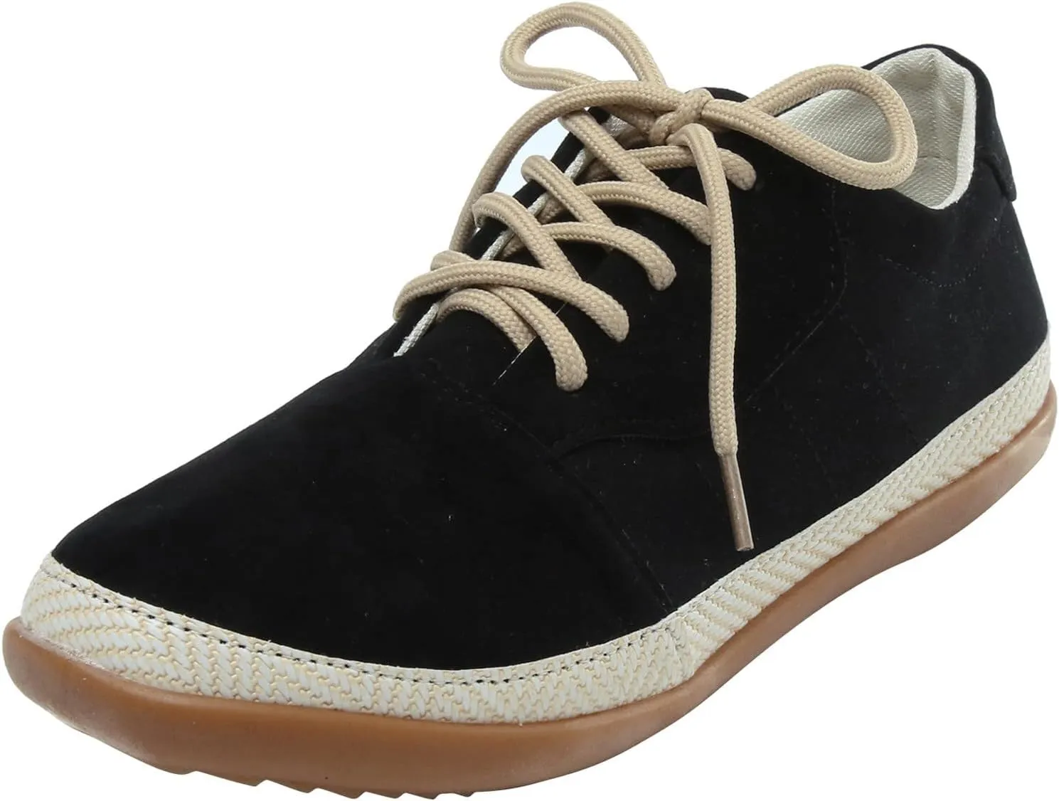 SBGMoSJ Running Shoes for Women Wide Toe Box Women's Slip On Tennis Shoes Size 8 Hiking Shoes for Women Extra Wide White Sneakers for Women Womens Black Sneakers Wide Width