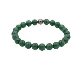 SEVENHILLDIAMONDS Emerald Dainty Bracelet, Simple Bracelet for Women and Men, Daughter Gifts from Dad Unique, Accessories Gift Anniversary for Her, Best Friend Birthday Gift, Graduation Gifts