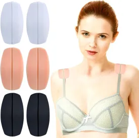 Silicone Bra Strap Cushions, bra strap holders for slipping, Shoulder Pads Protectors No Pain/No Dents/No Pressure