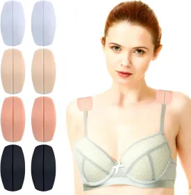 Silicone Bra Strap Cushions, bra strap holders for slipping, Shoulder Pads Protectors No Pain/No Dents/No Pressure