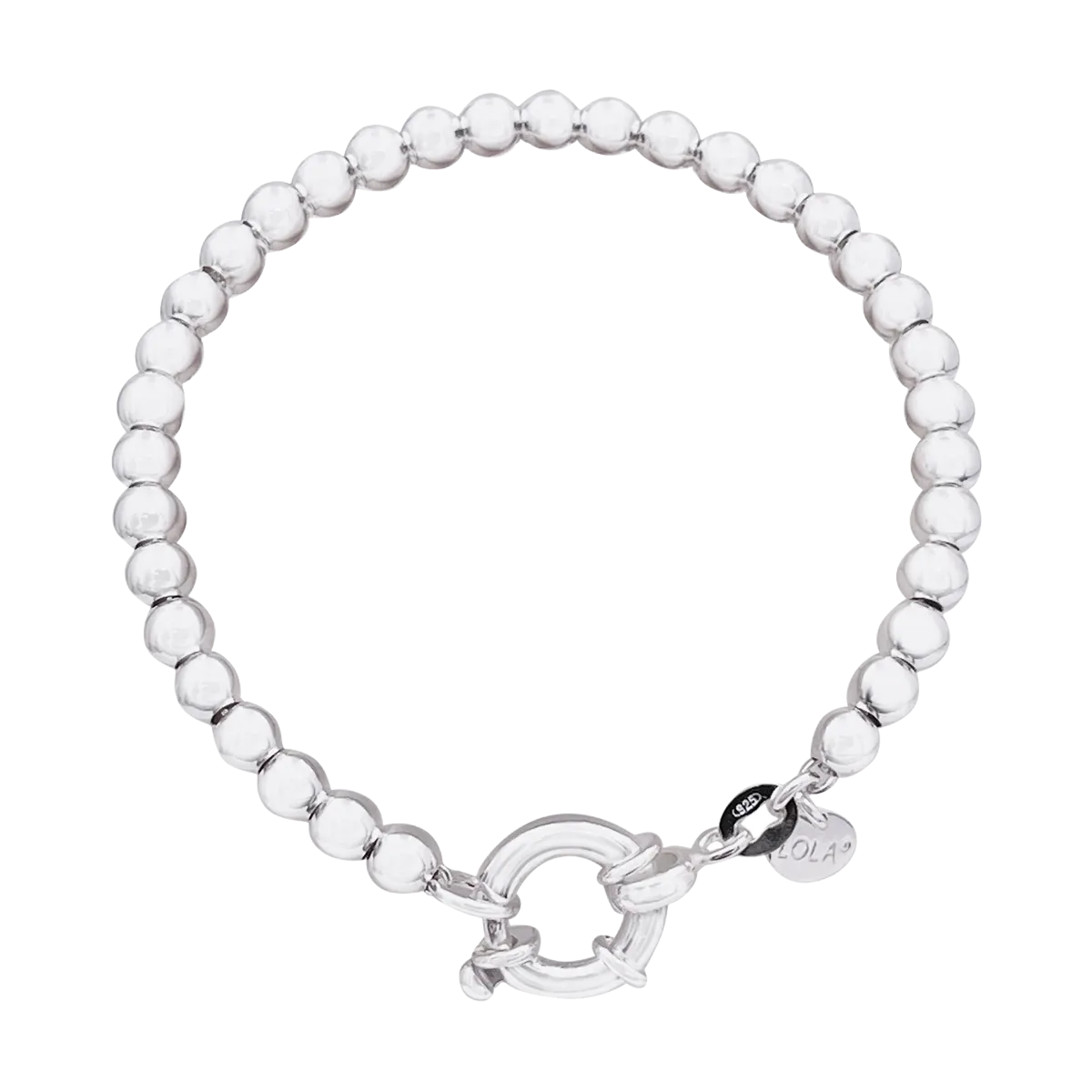 Silver Ball Bracelet 5mm