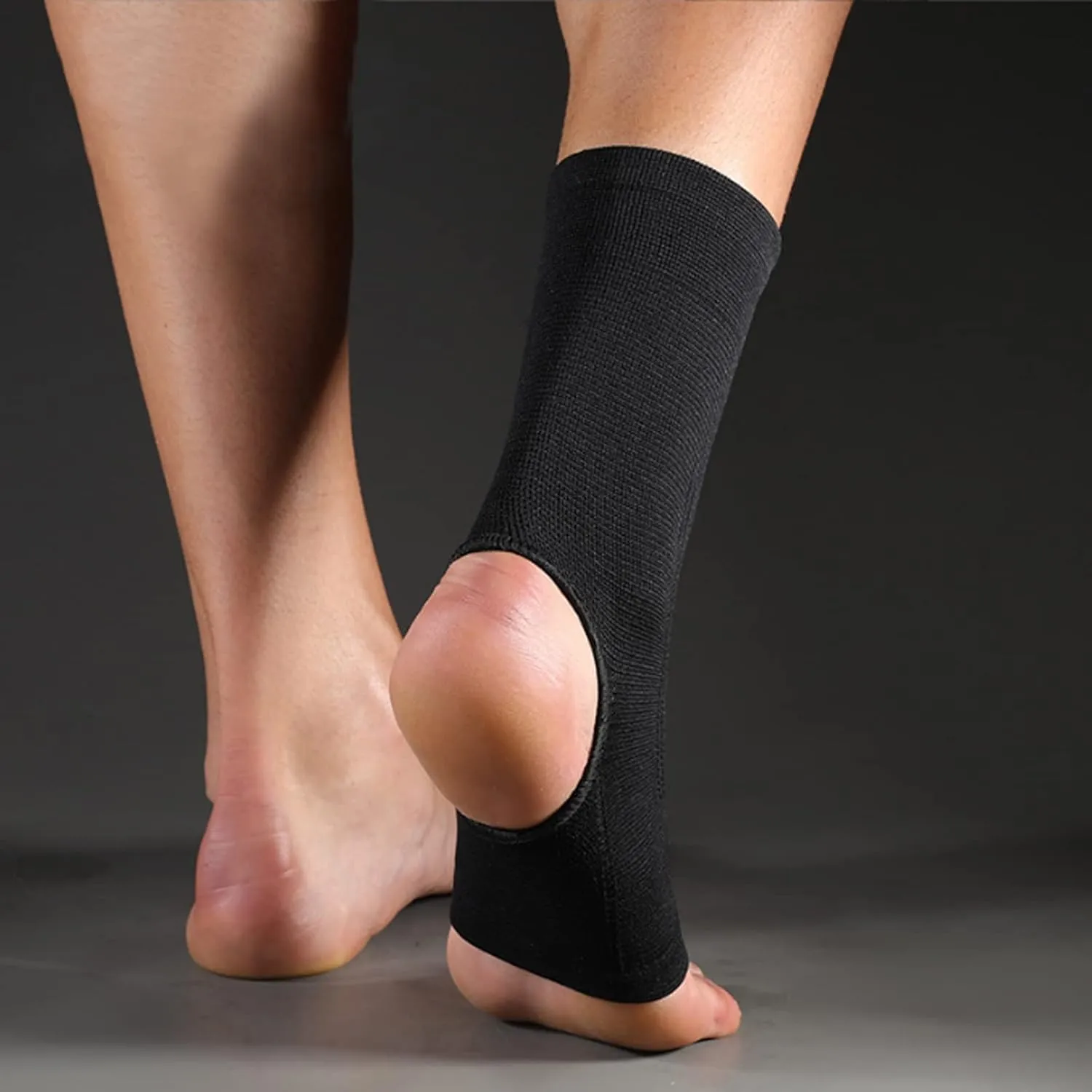 SPOTBRACE Ankle Brace Compression Sleeve(2 PACK),Breathable Ankle Support For Men Women, Foot Compression Sock for Swelling, Plantar Fasciitis, Sprain