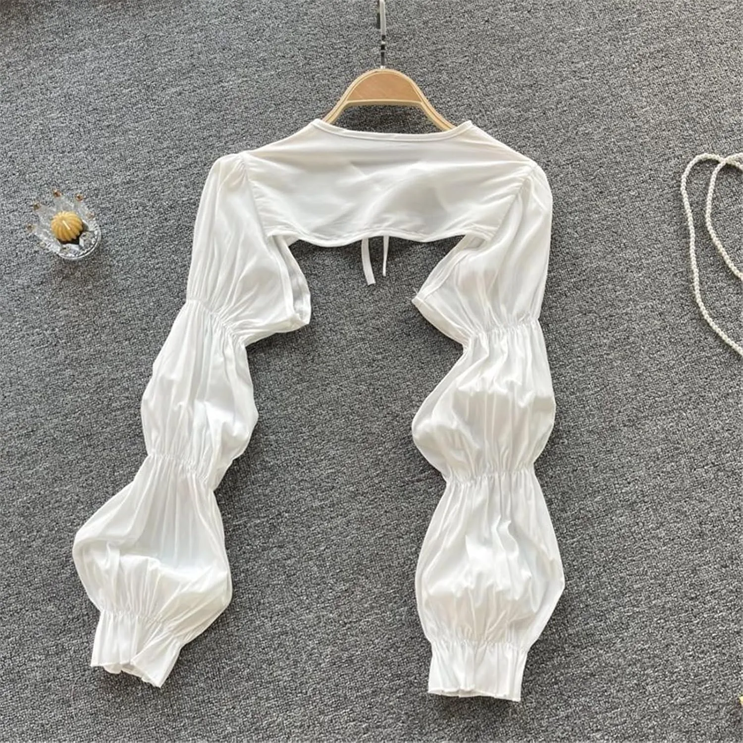 Sunproof Thin Shawl Breathable Shoulder Wrap for Travel Sun Protective Shawl Scarf Long Sleeved Shawl Wrap for Outdoor