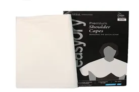 Technical Shoulder Cape, White