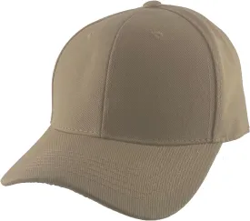 TOP HEADWEAR Blank Fitted Curved Cap Hat TOP HEADWEAR Blank Fitted Curved Cap Hat